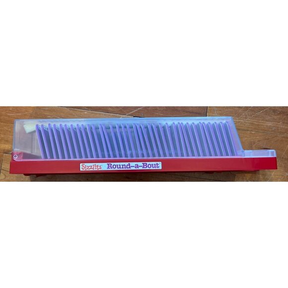 Sizzix sizzlits Round-A-Bout Alphabet Die Set In Plastic Case - Picture 2 of 4